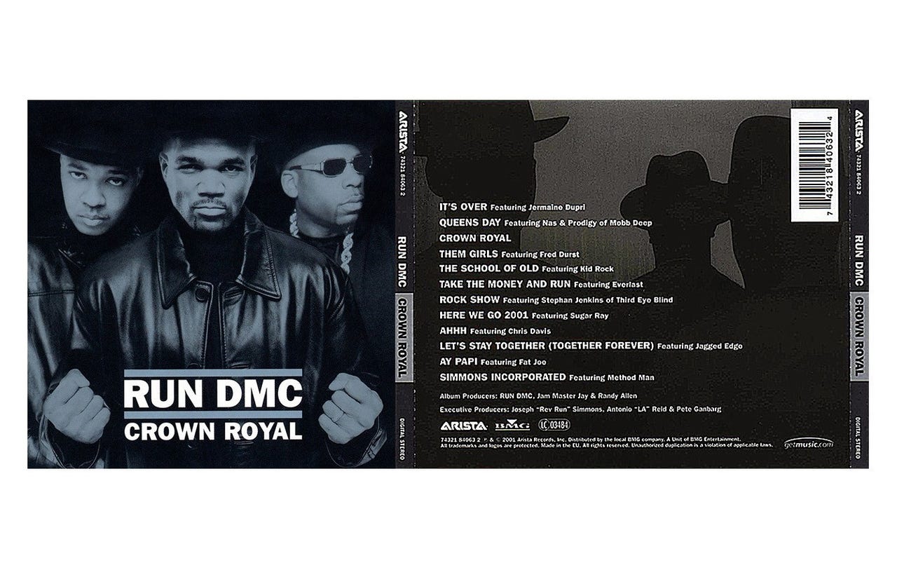 UUSI Run DMC Crown Royal CD (2001) - Ilmainen Toimitus | Tori