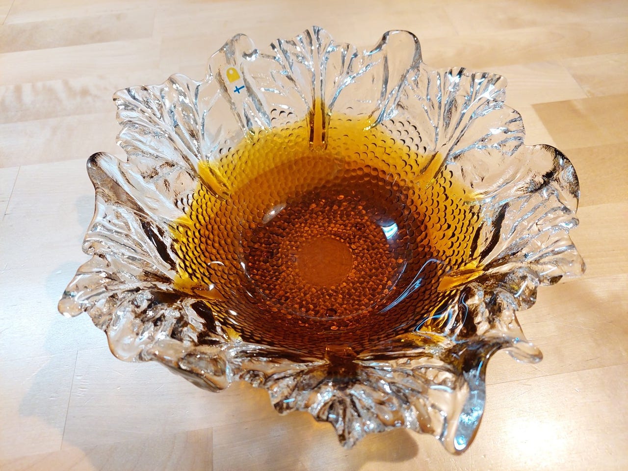 Kulho Kasvimaalla (Humppilan Lasi)