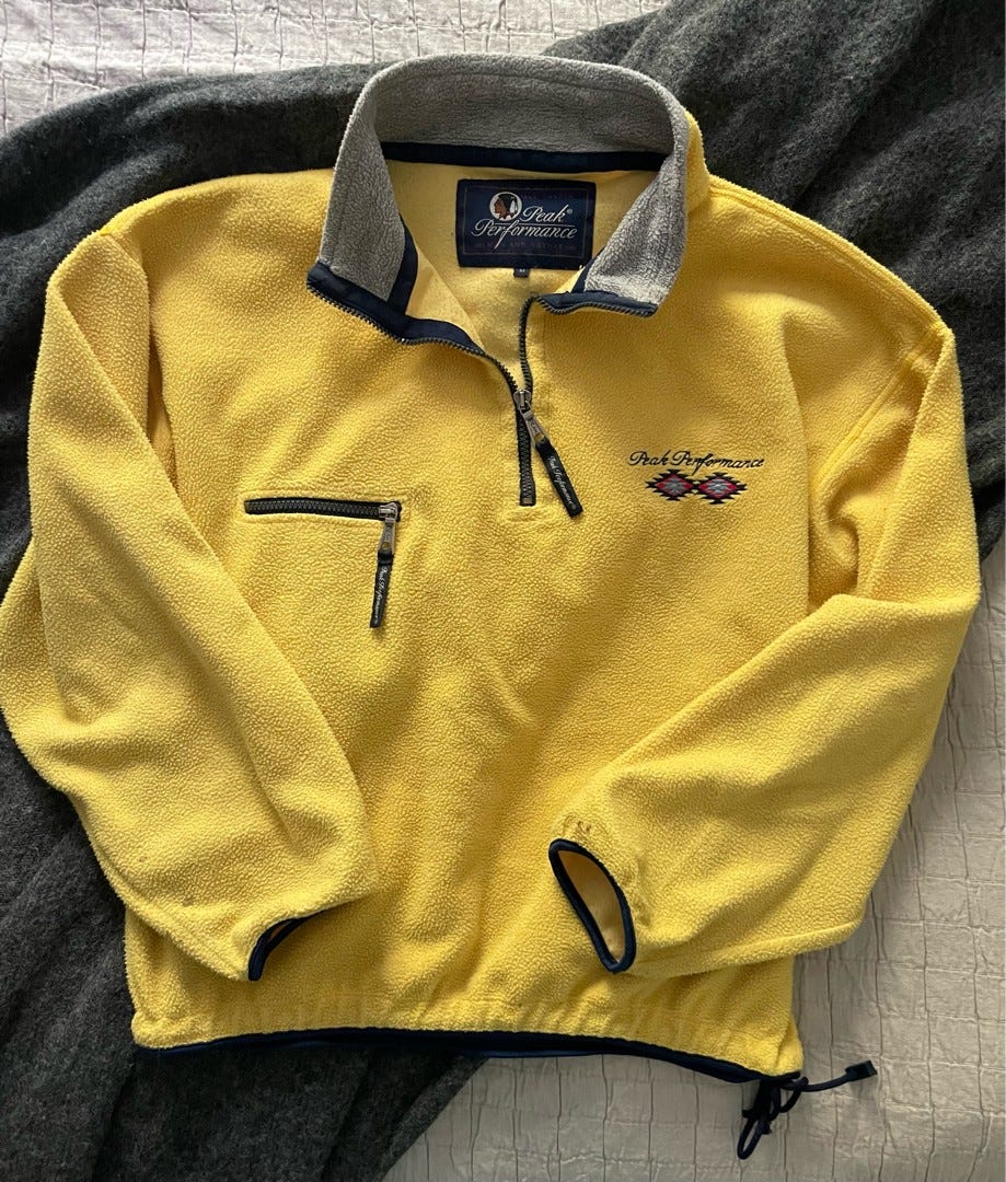 Peak performance fleece