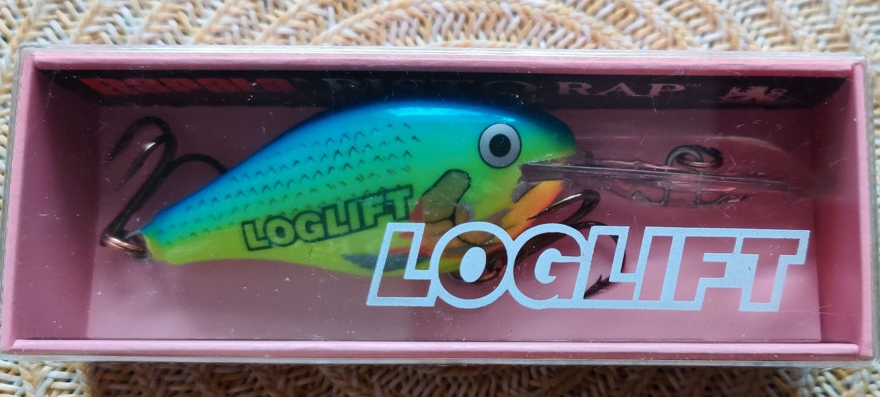 Rapala Risto Rap 9 moutarde chaude HM RR9 Finlande très rare