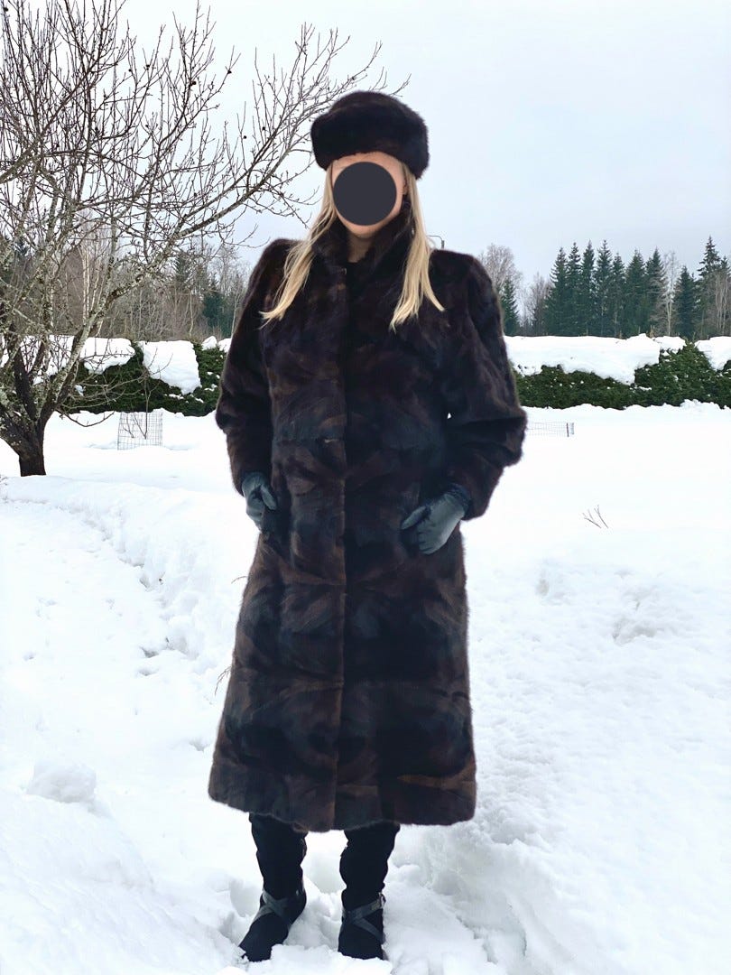 Minkkiturkki 40-42