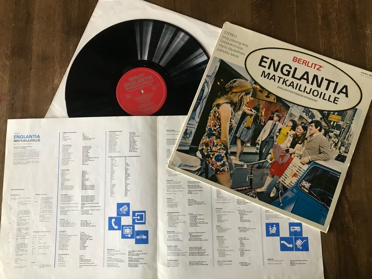 Unknown Artist  Englantia Matkailijoille LP