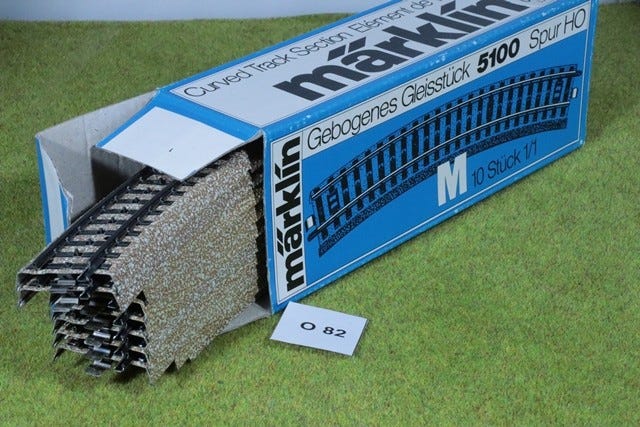 Märklin raiteita: lyhyitä, pitkiä, erikoisia ja tavallisia