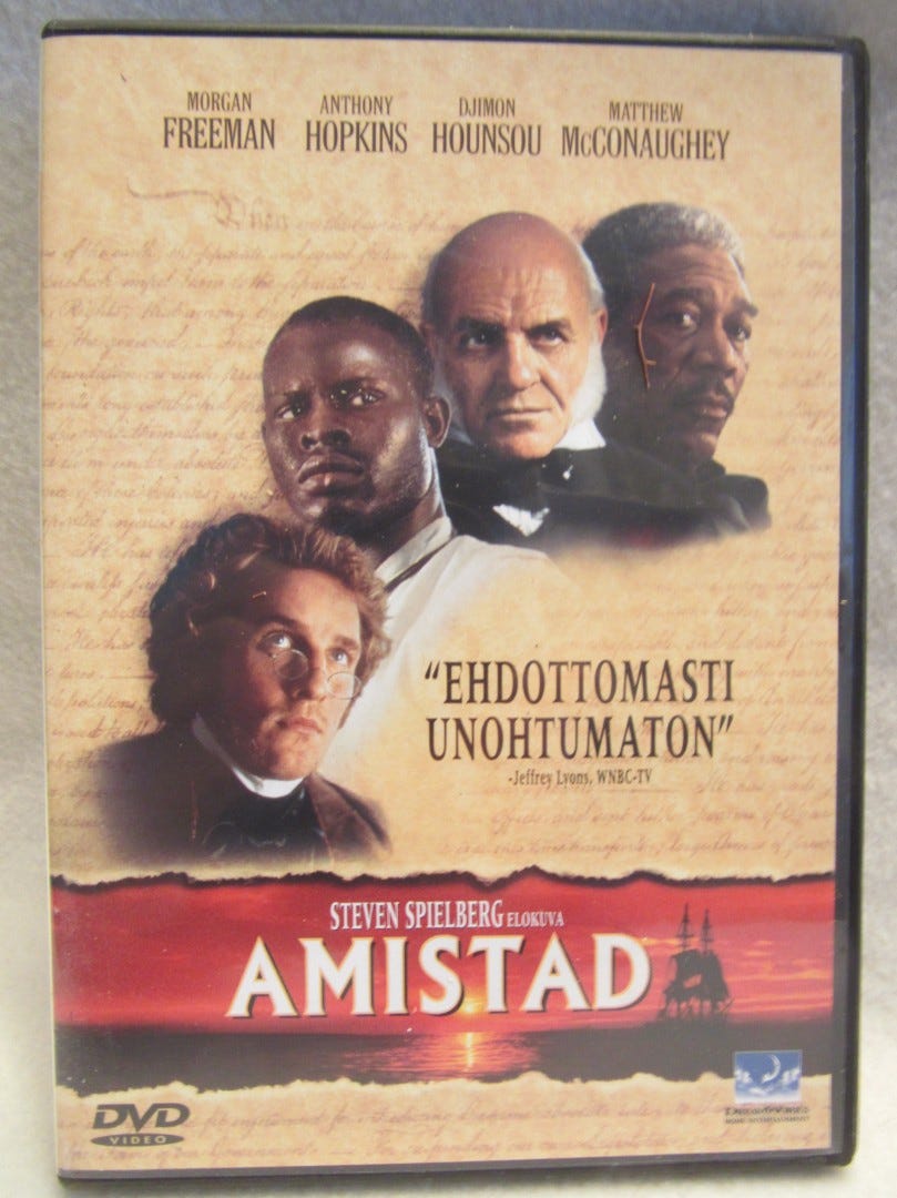 Amistad dvd