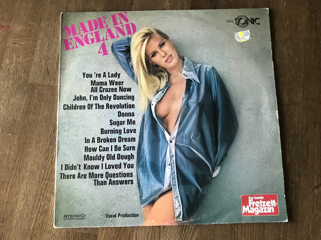 The Hiltonaires   Made In England 4 LP