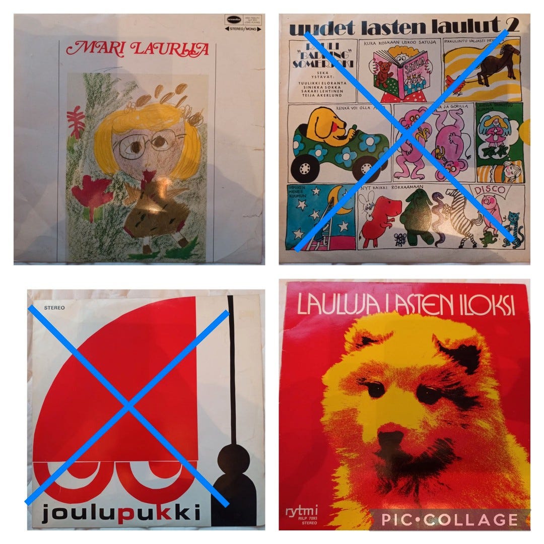 Suomalaisia LP-levyjä, osa 2/2