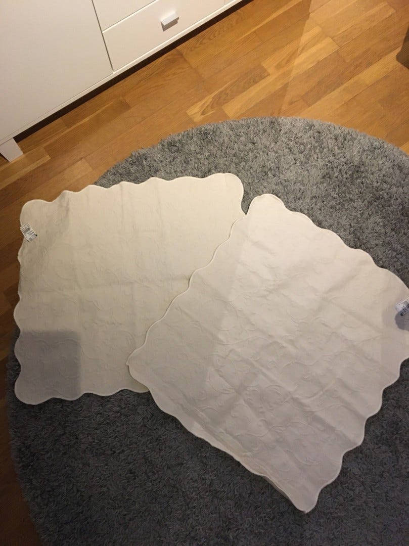 Casa Stockmann koristetyynynpääliset Puuvilla Polyesteri Beige