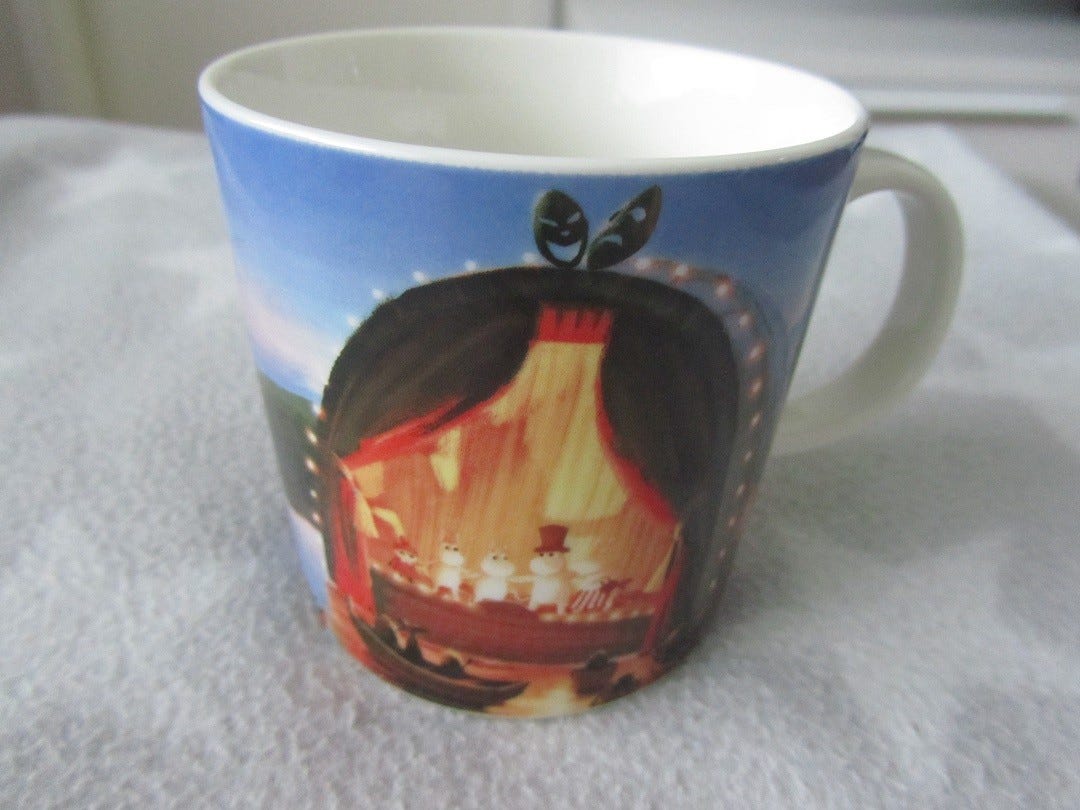 Uusi Arabia Moominvalley muumimuki Kultainen häntä