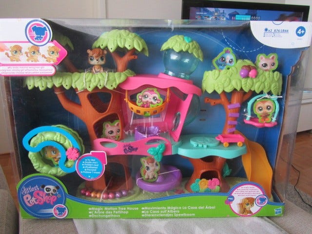 Uusi Littlest Pet Shop LPS Puutalo 2011
