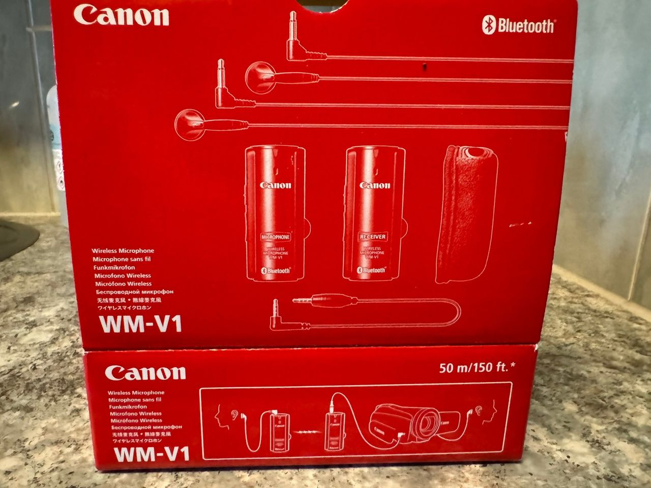 Canon WM V1 Wireless mikrofonit Tori