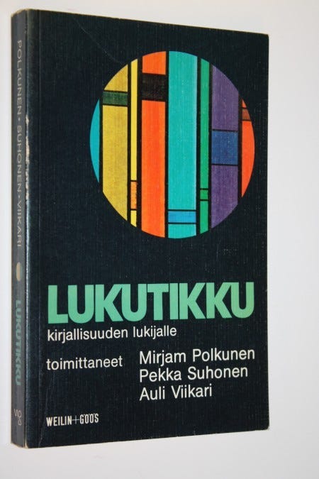 Lukutikku kirjallisuuden lukijalle