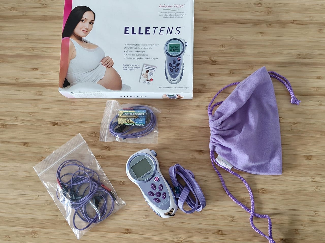 Vuokrataan ELLE TENS ja ELLE TENS 2 synnytykseen