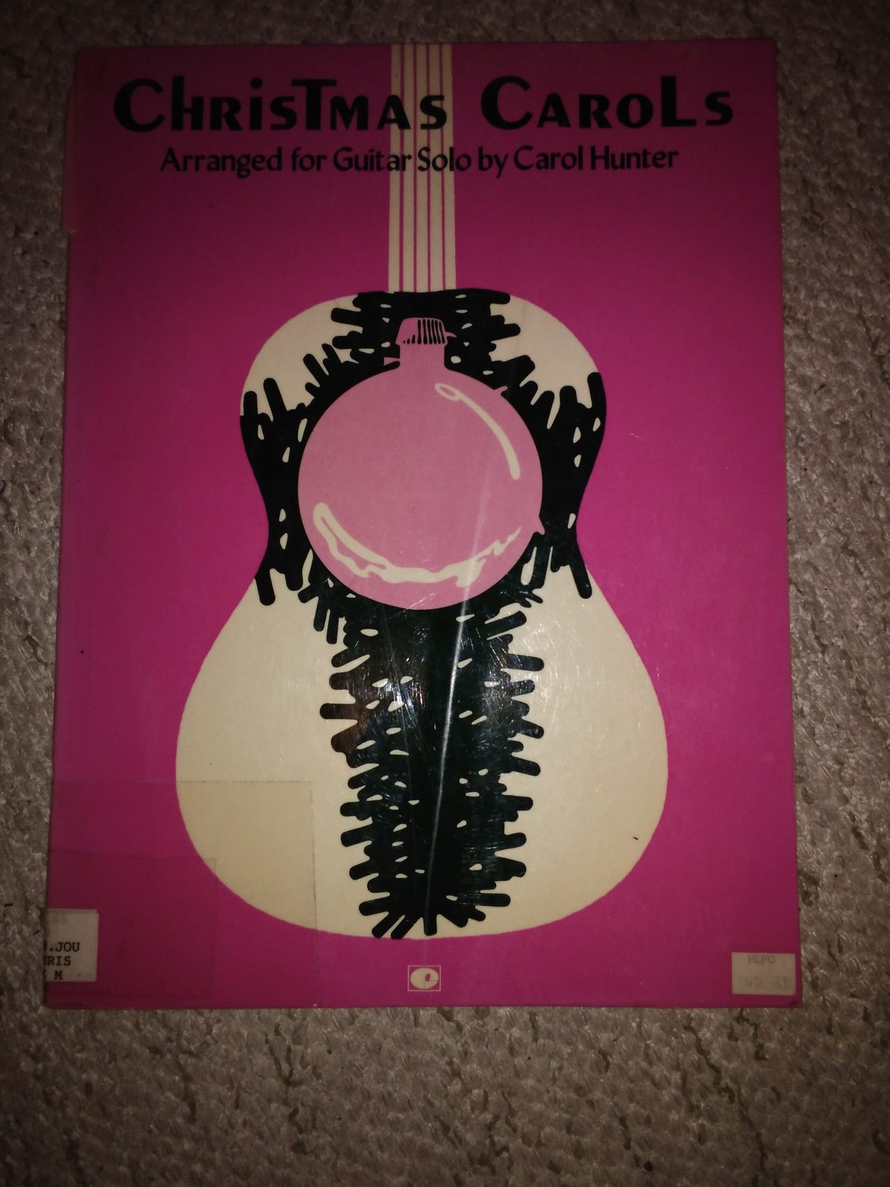 Nuottikirja Carol Hunter: Christmas carols, Chapel Music 1972, 16