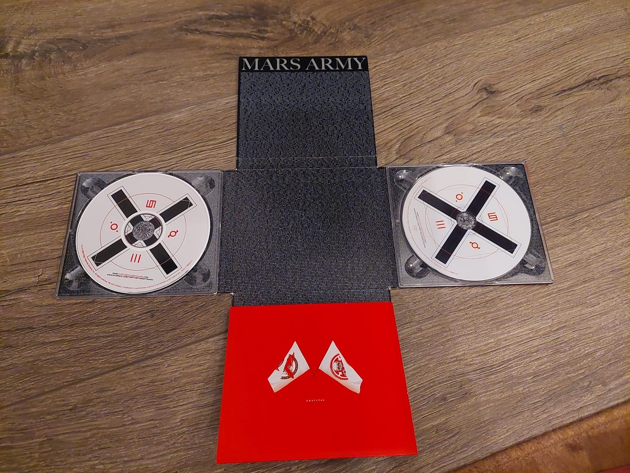 30 seconds to Mars harvinainen levy