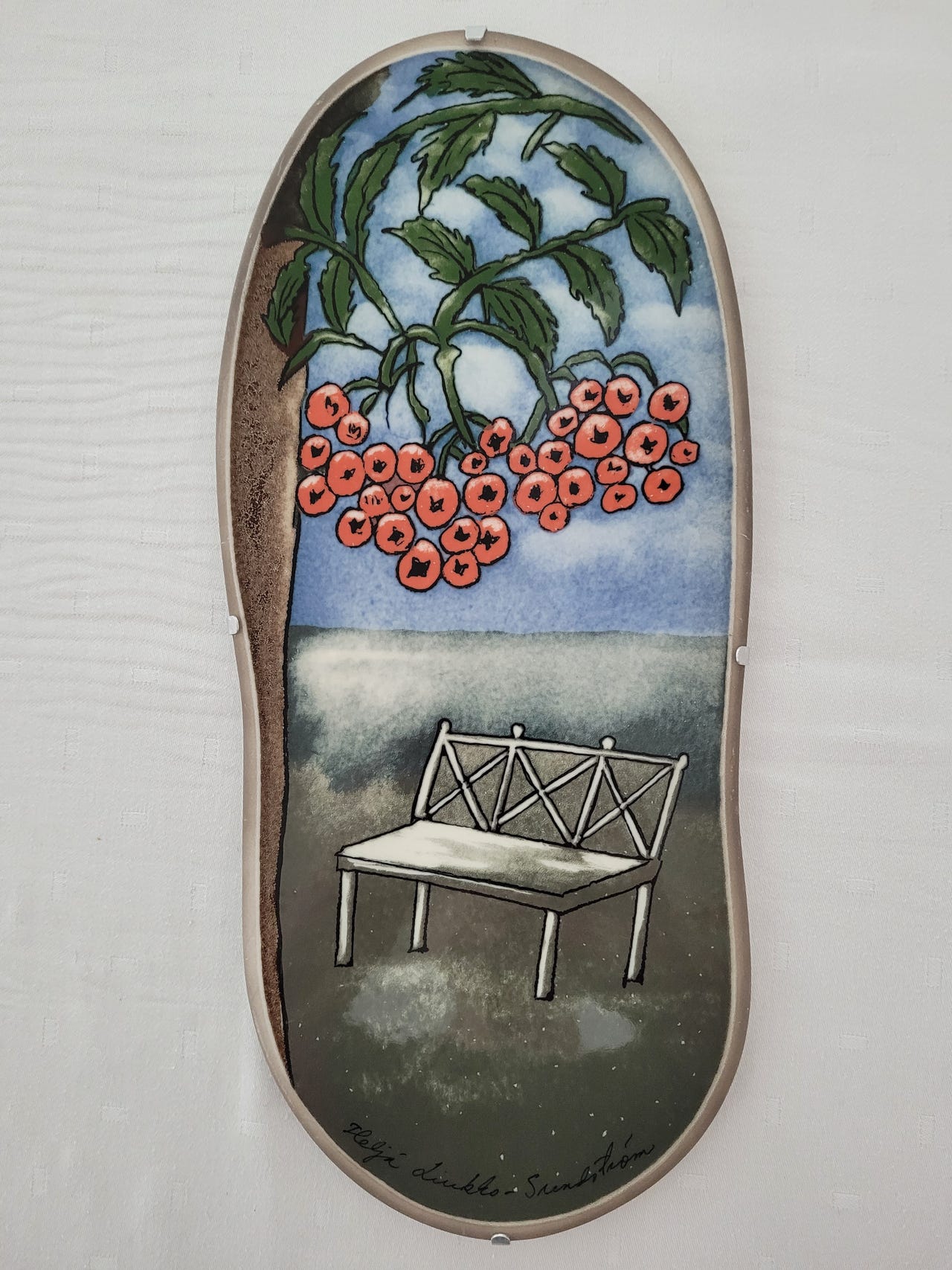 Heljä Liukko-Sundström/Arabia Finland 39,5x17.5 cm | Tori