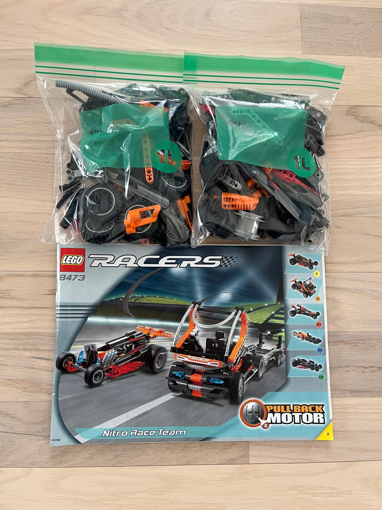 Lego Racers 8473: Nitro Race Team | Tori