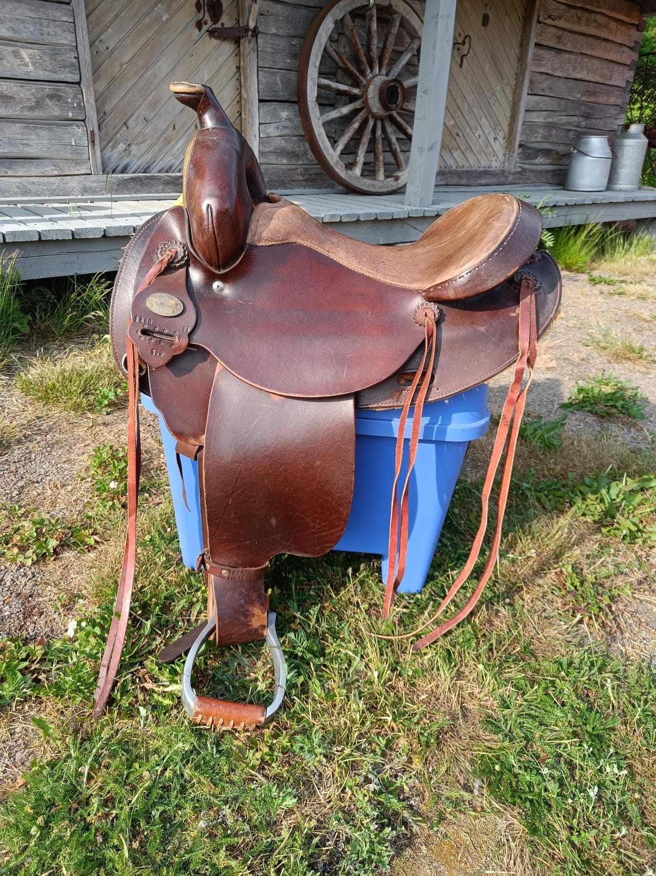 DP saddlery trail lännensatula