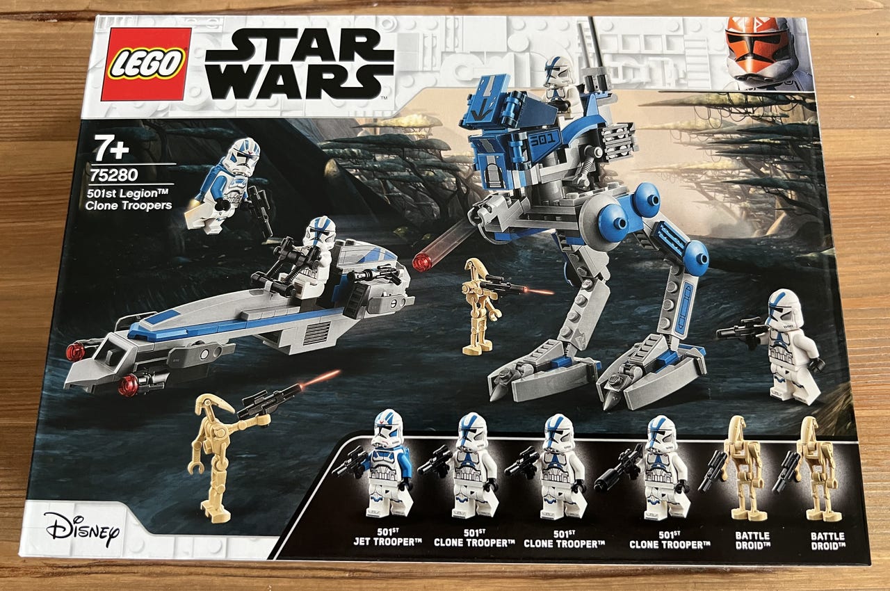 LEGO Star Wars 501st Legion Clone Troopers - 75280 - Uusi & avaam
