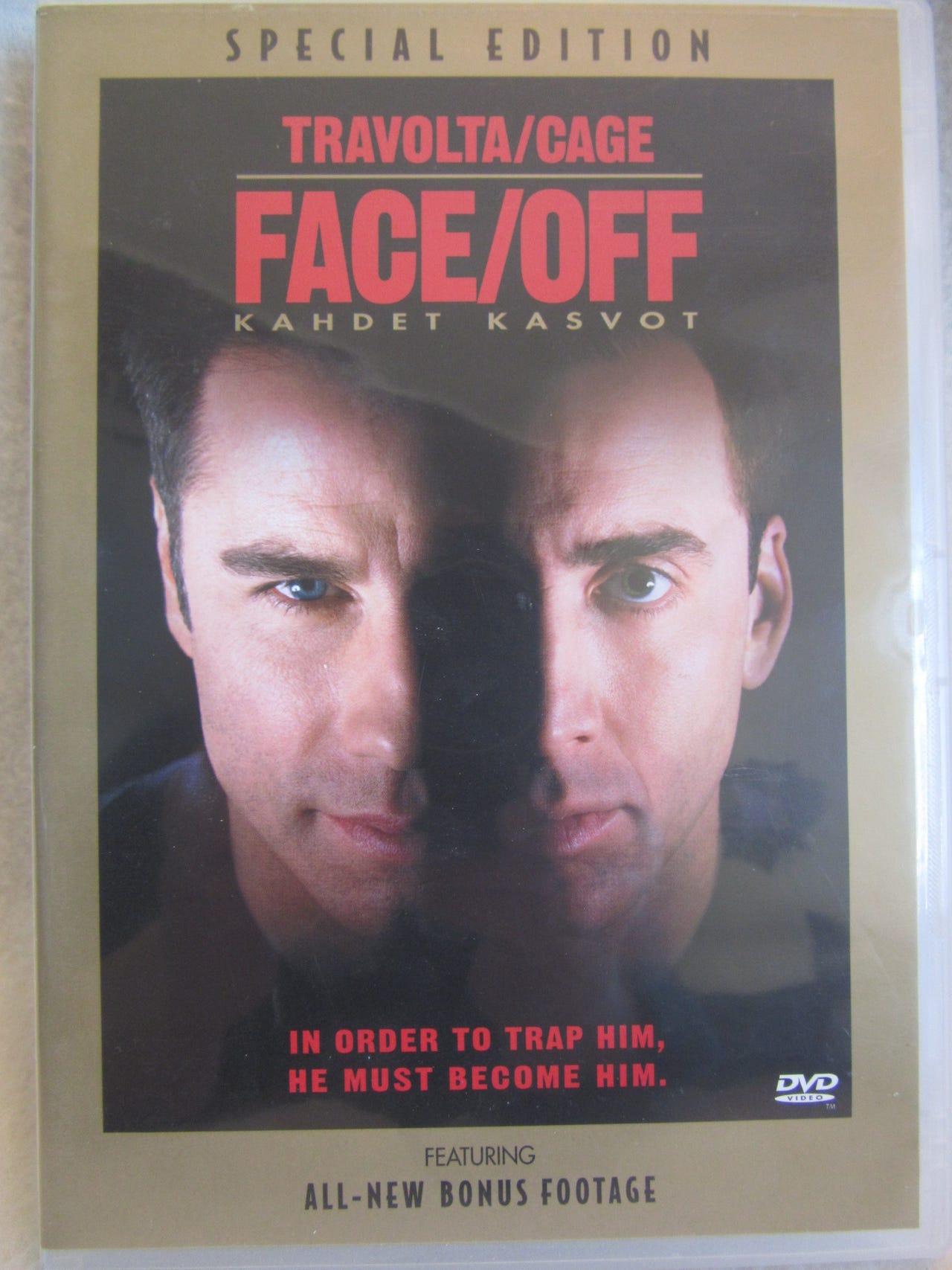 Face / Off dvd