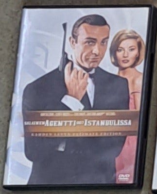 Salainen agentti 007 istanbulissa dvd