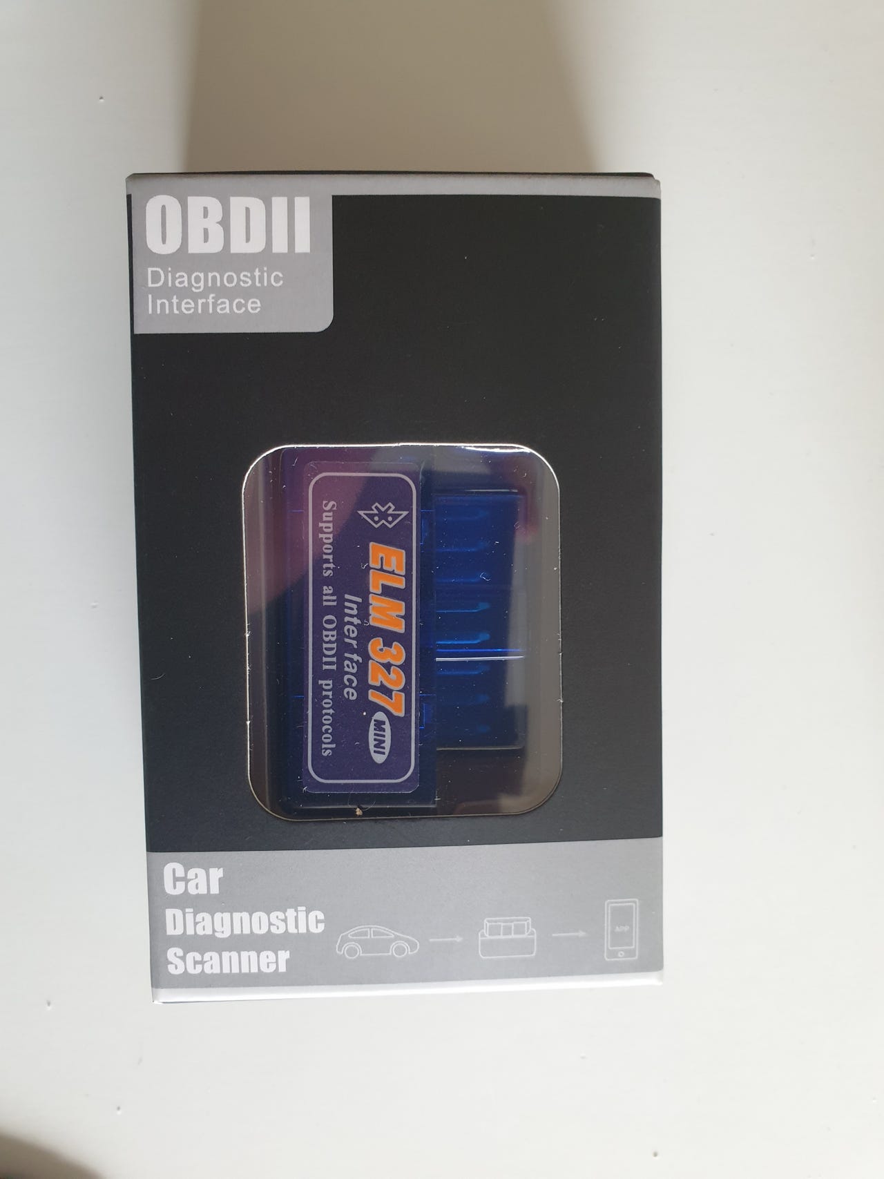 ELM327 V2.1 OBD2 vikakoodinlukija