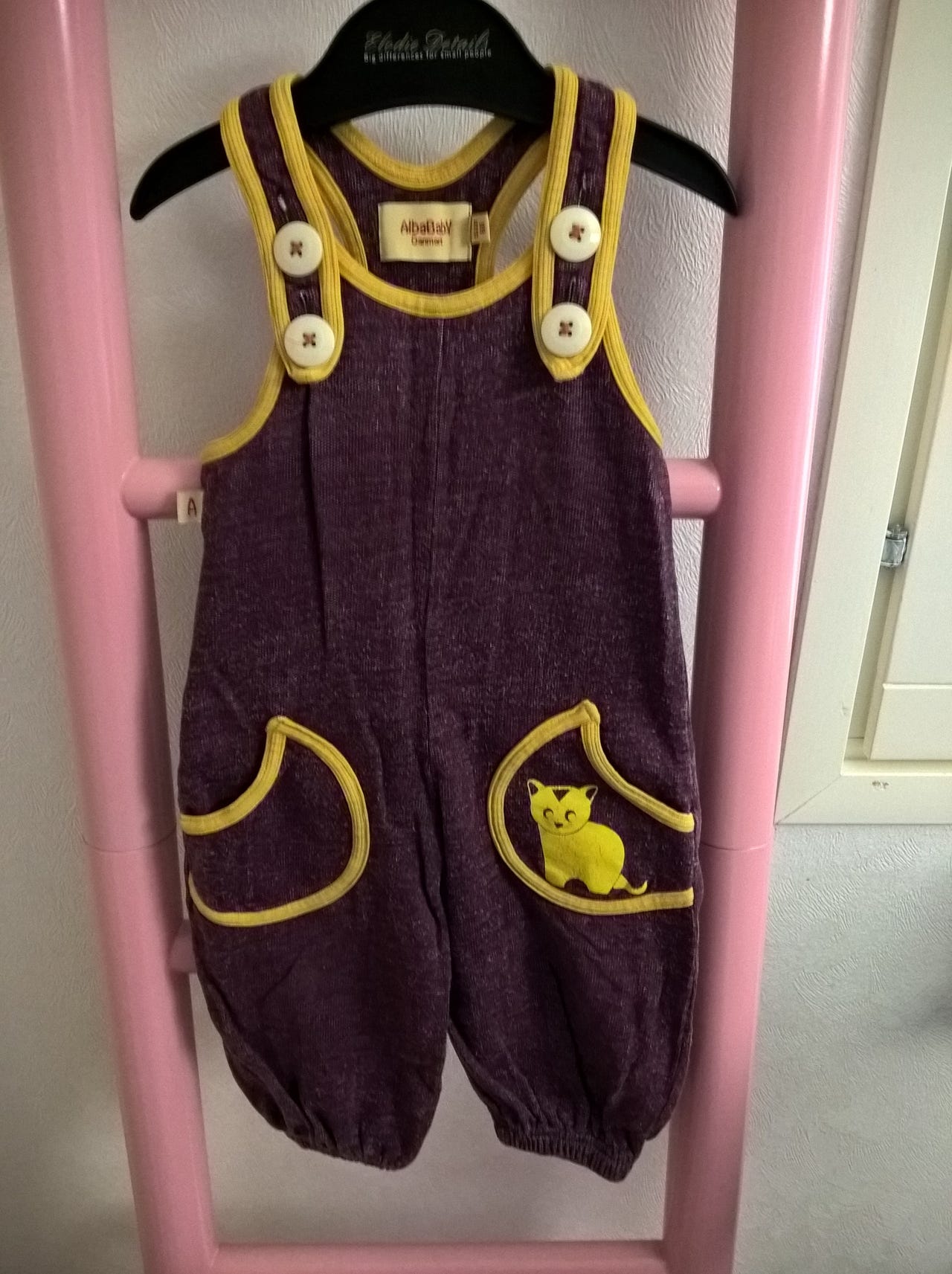 Uudenveroiset AlbaBaby kissa haalarihousut 68cm