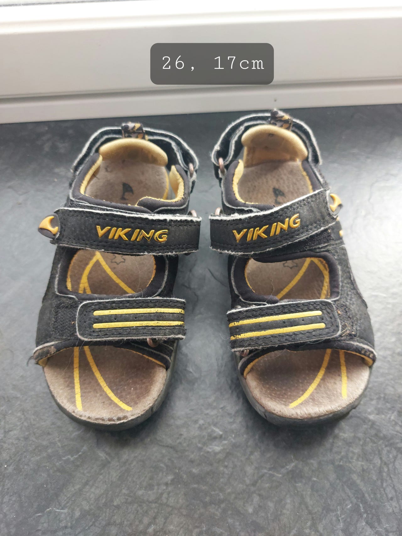 Viking sandaalit 26, sm 17cm