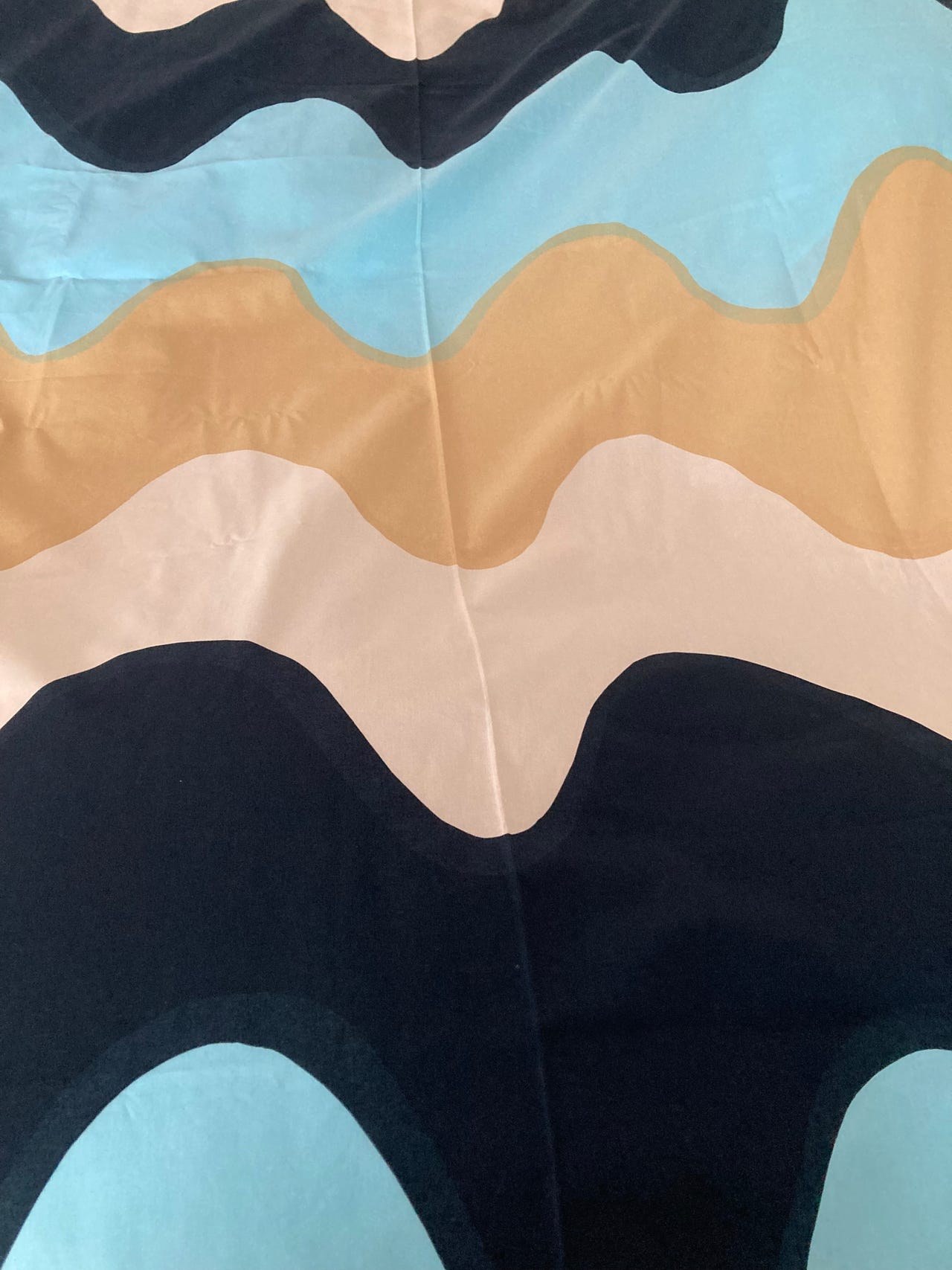 Marimekko Maija Isola 1961 Lokki kangas 330 x 150 cm UUSI | Tori