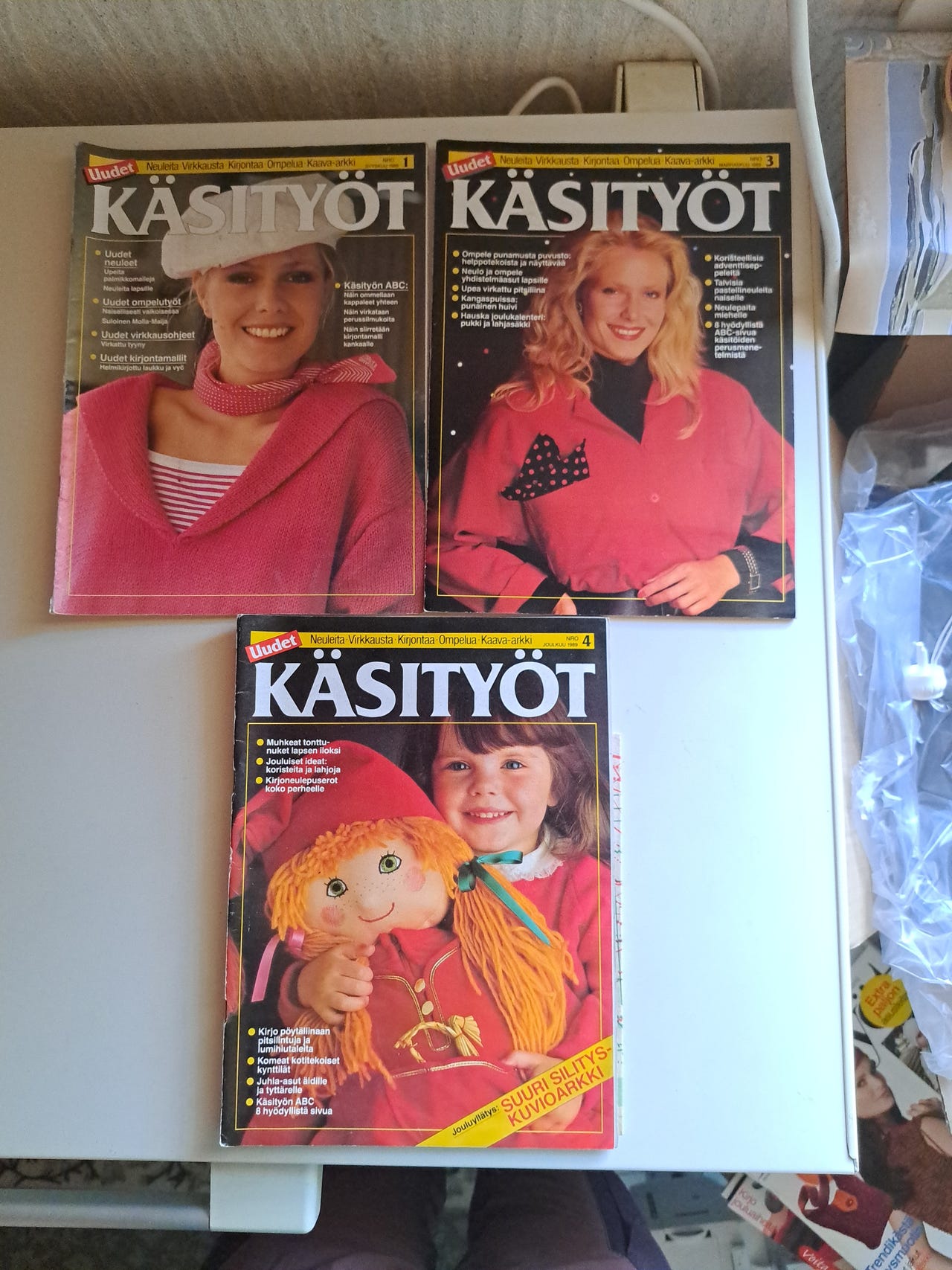 Uudet käsityöt-lehdet