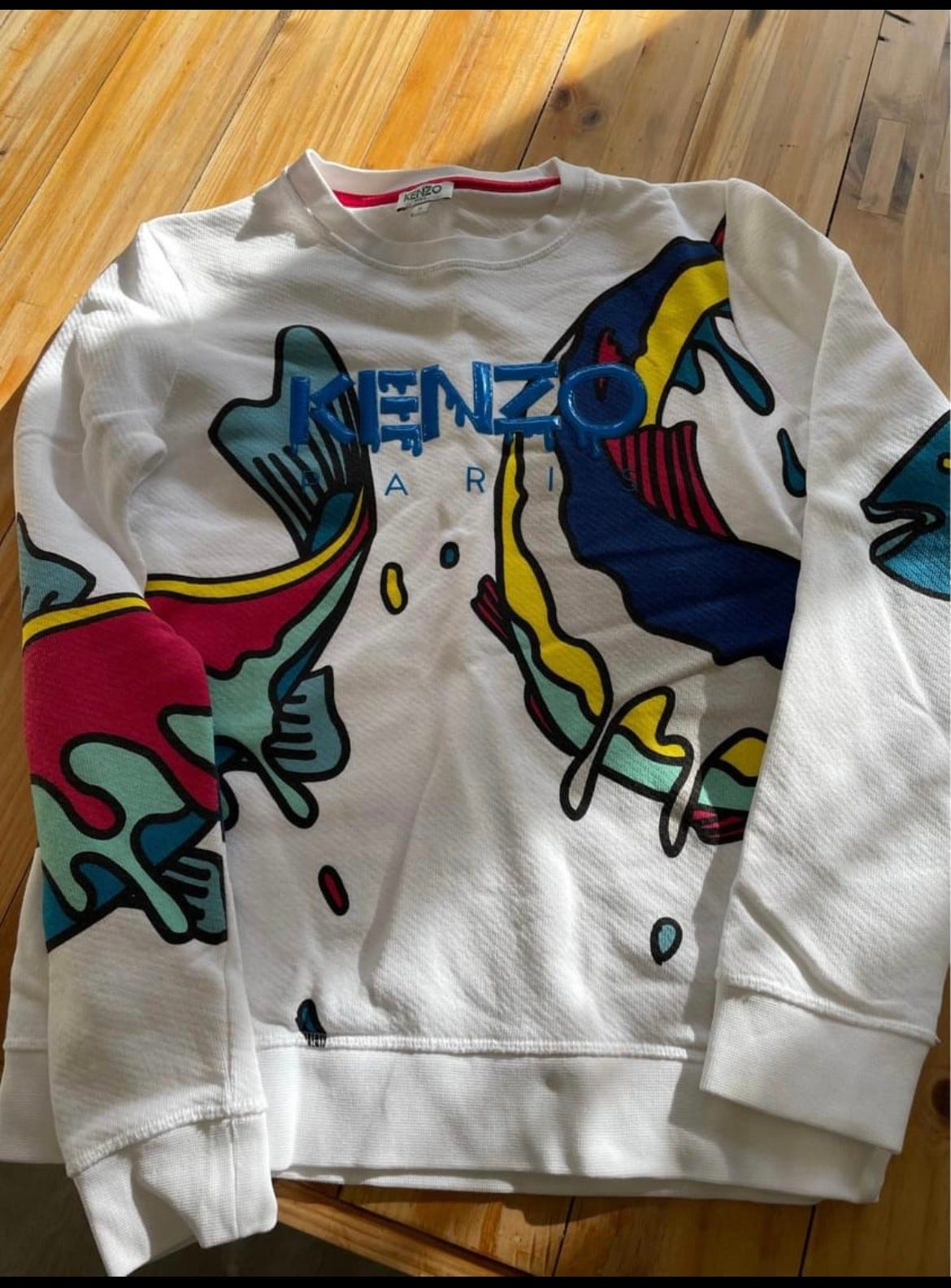 Double fish sweatshirt