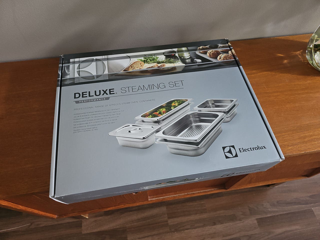 Electrolux Dampfgarer Zubehör Set - Doppel Tablett 32,5x34,4cm Für Dampfgarer