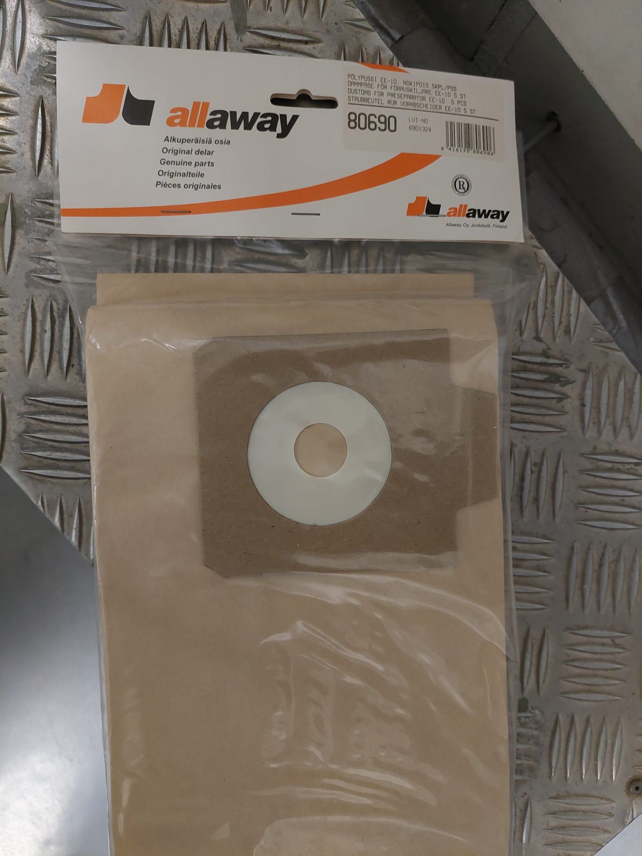 Allaway EE-10 Nokipois esierottelijan pölypusseja