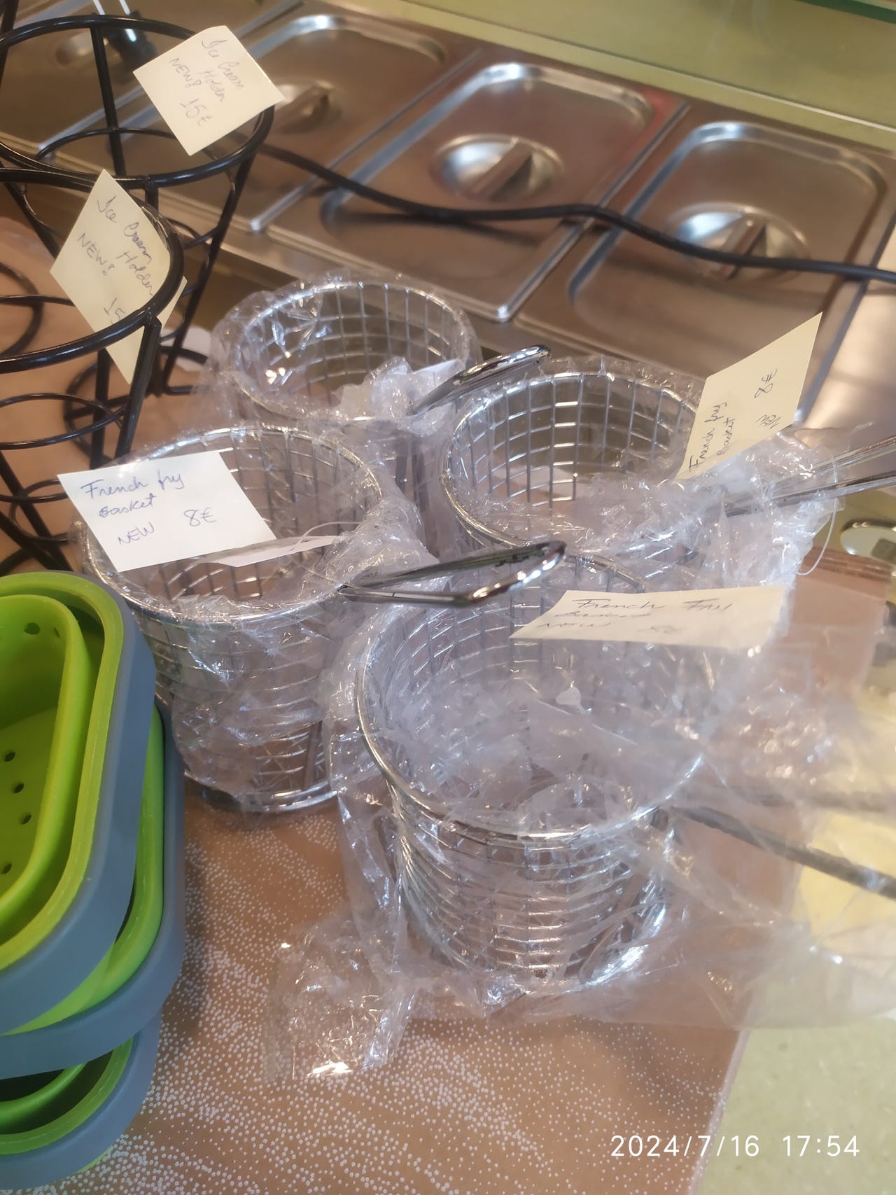 Ranskalaiset korit / french fry basket 4kpl