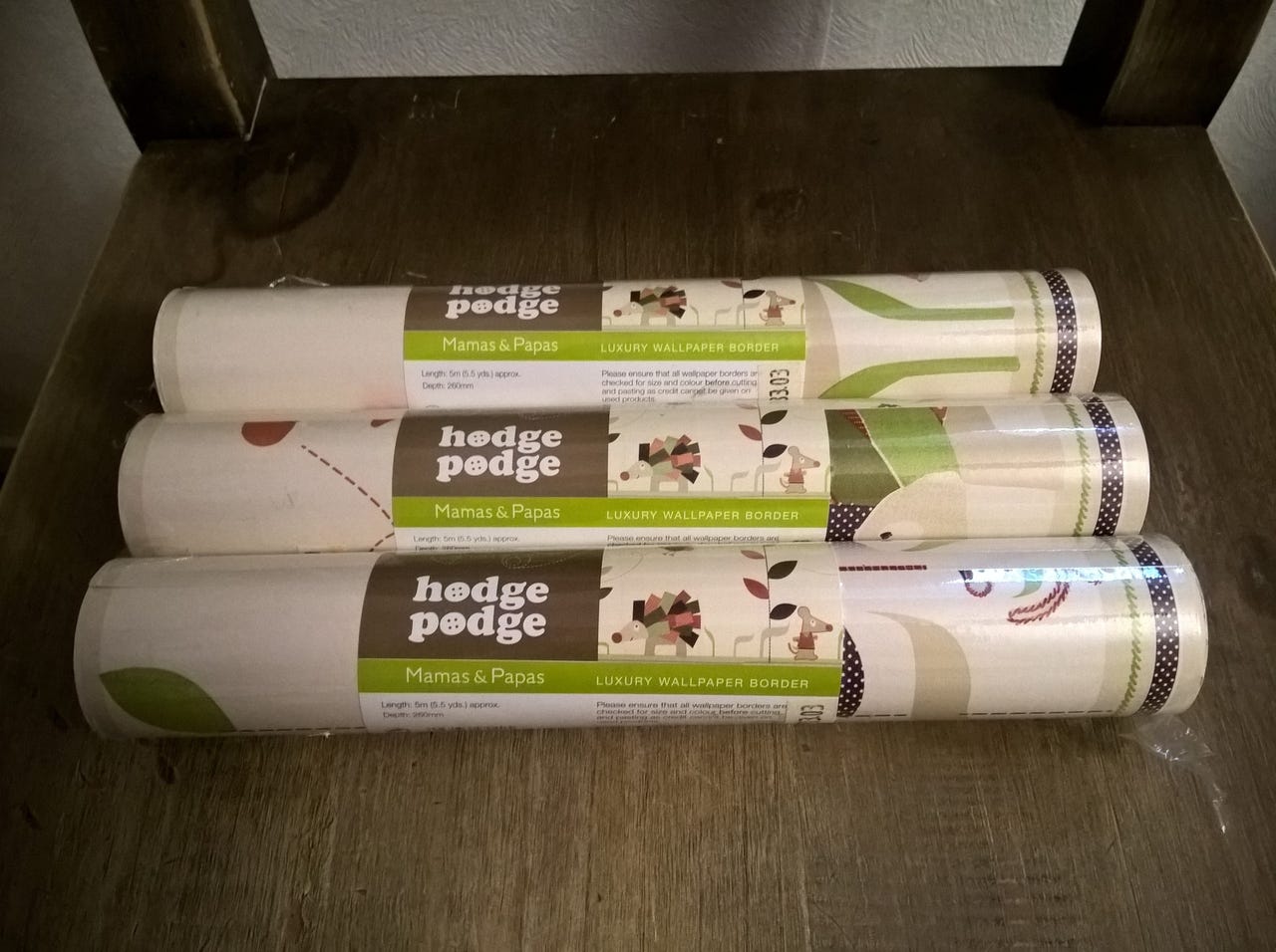 Uudet Mamas & Papas hodge podge luxury boordit 3kpl