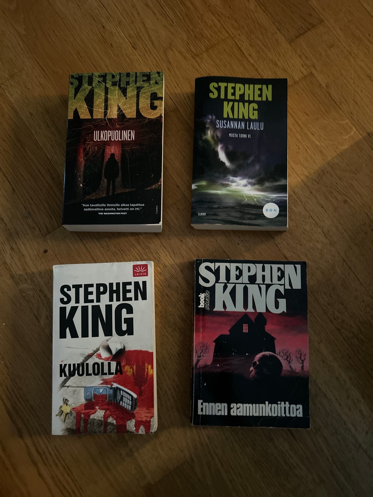 Stephen King kirjat Tori Stephen king kirjat tori