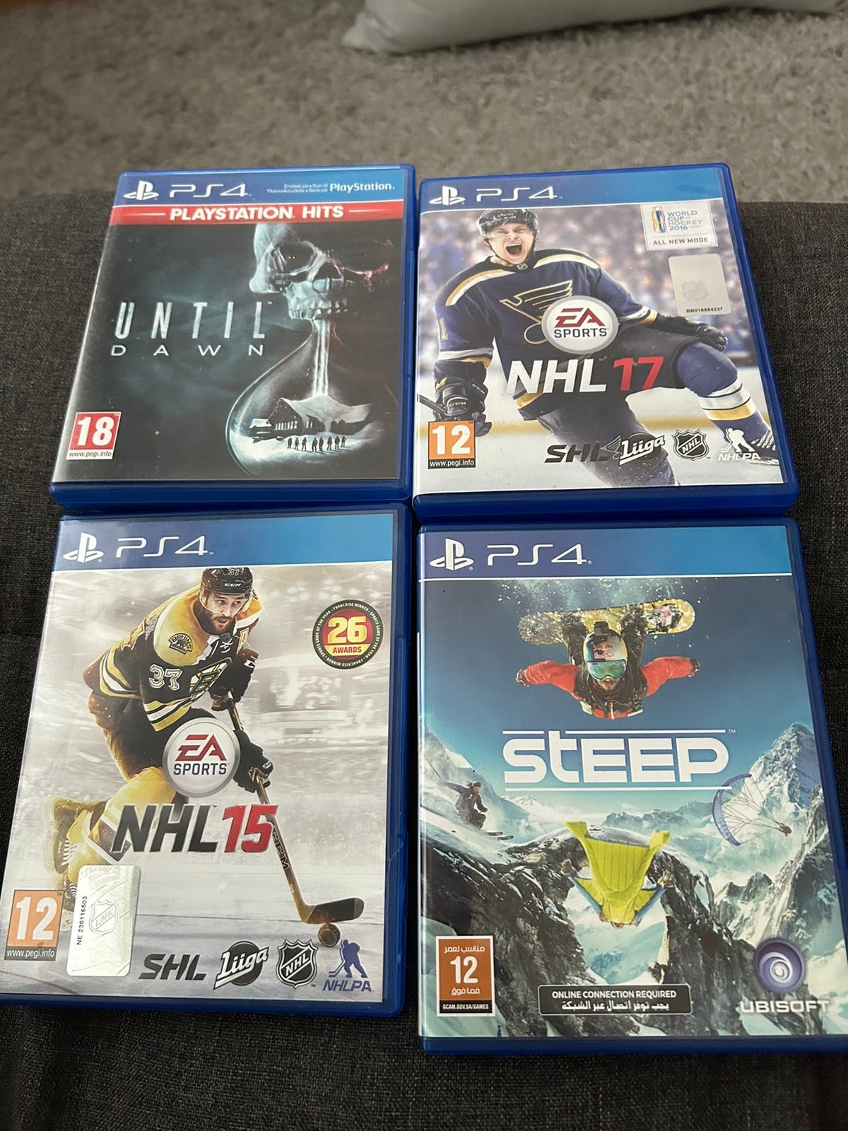 Playstation 4 pelit tori