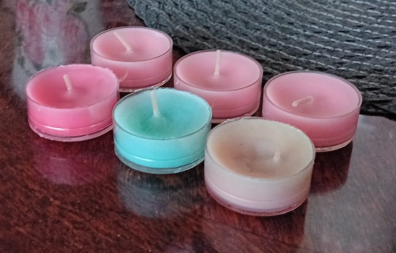 Partylite Tuoksukynttilät shabby chic