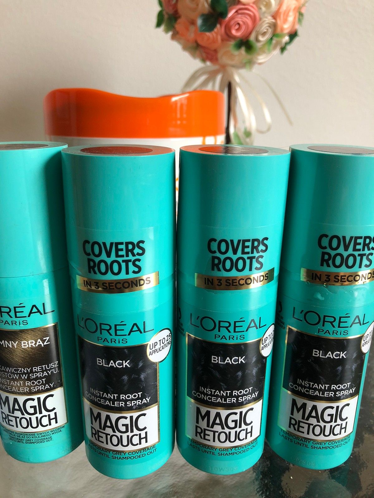 Loreal black spray | Tori