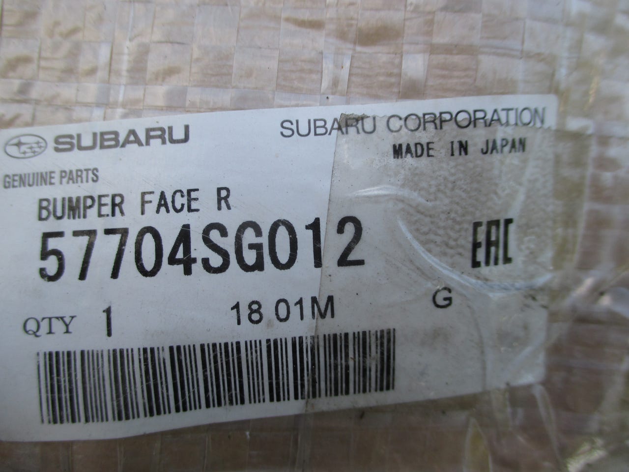 SUBARU FORESTER TAKAPUSKURI