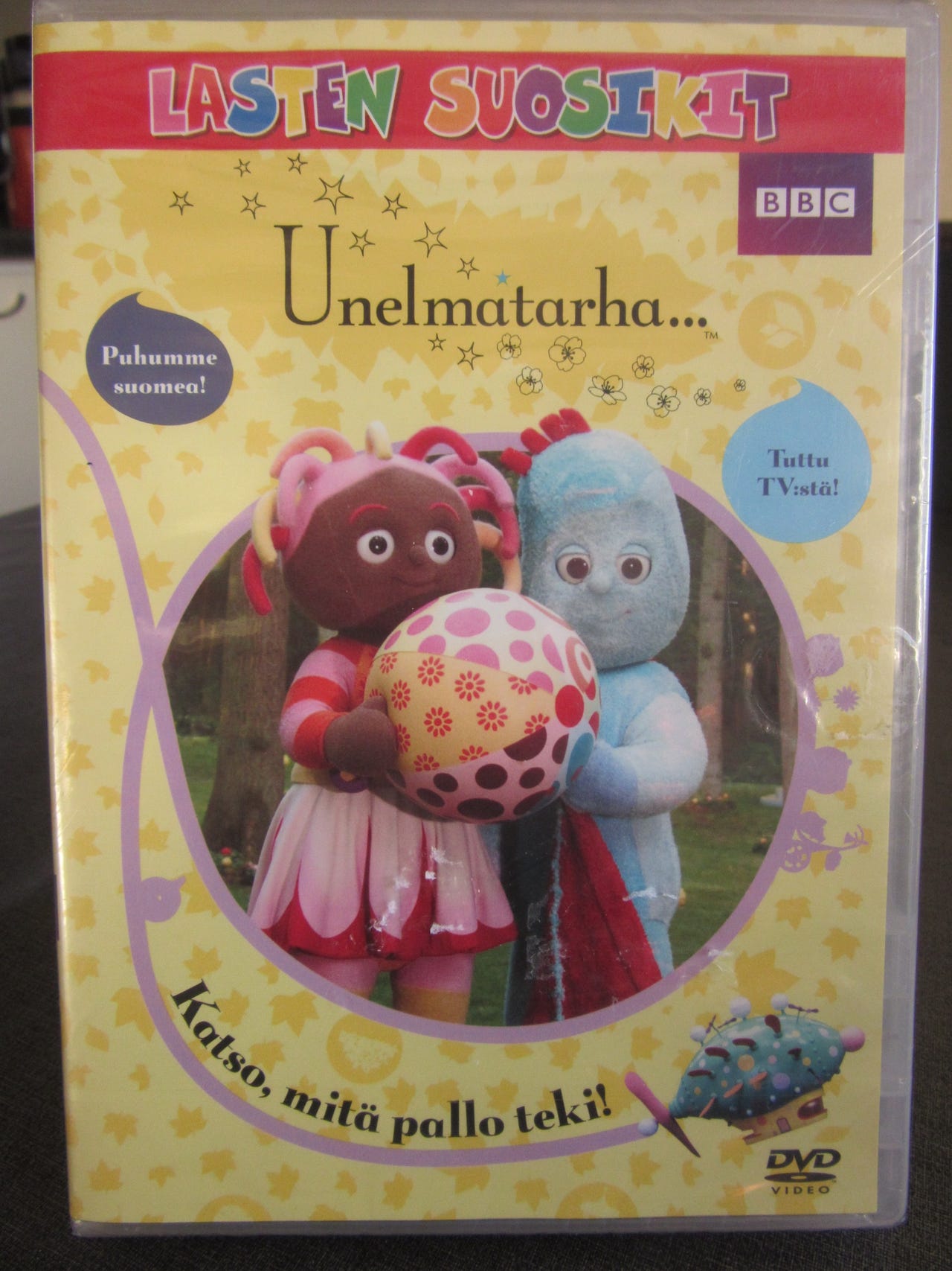Unelmatarha Katso, mitä pallo teki dvd uusi