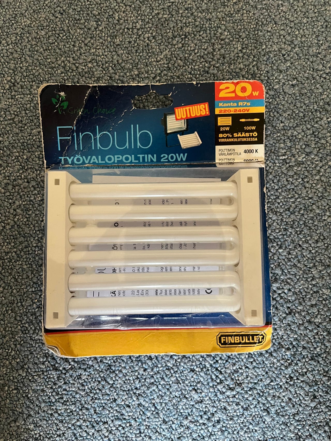 Työvalopoltin Finbulb 20W
