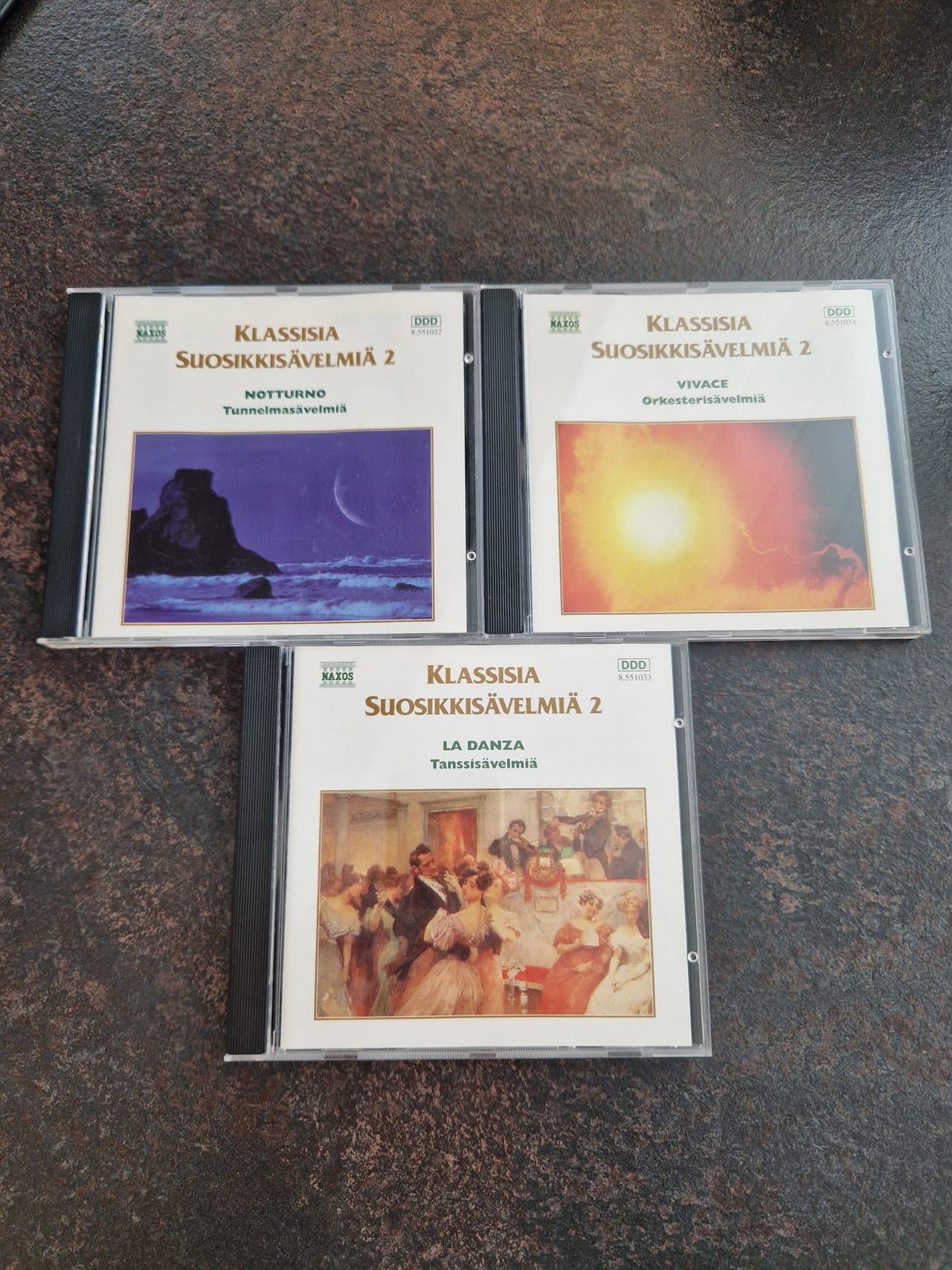 Klassisia suosikkisävelmiä 2, 3 CD:tä
