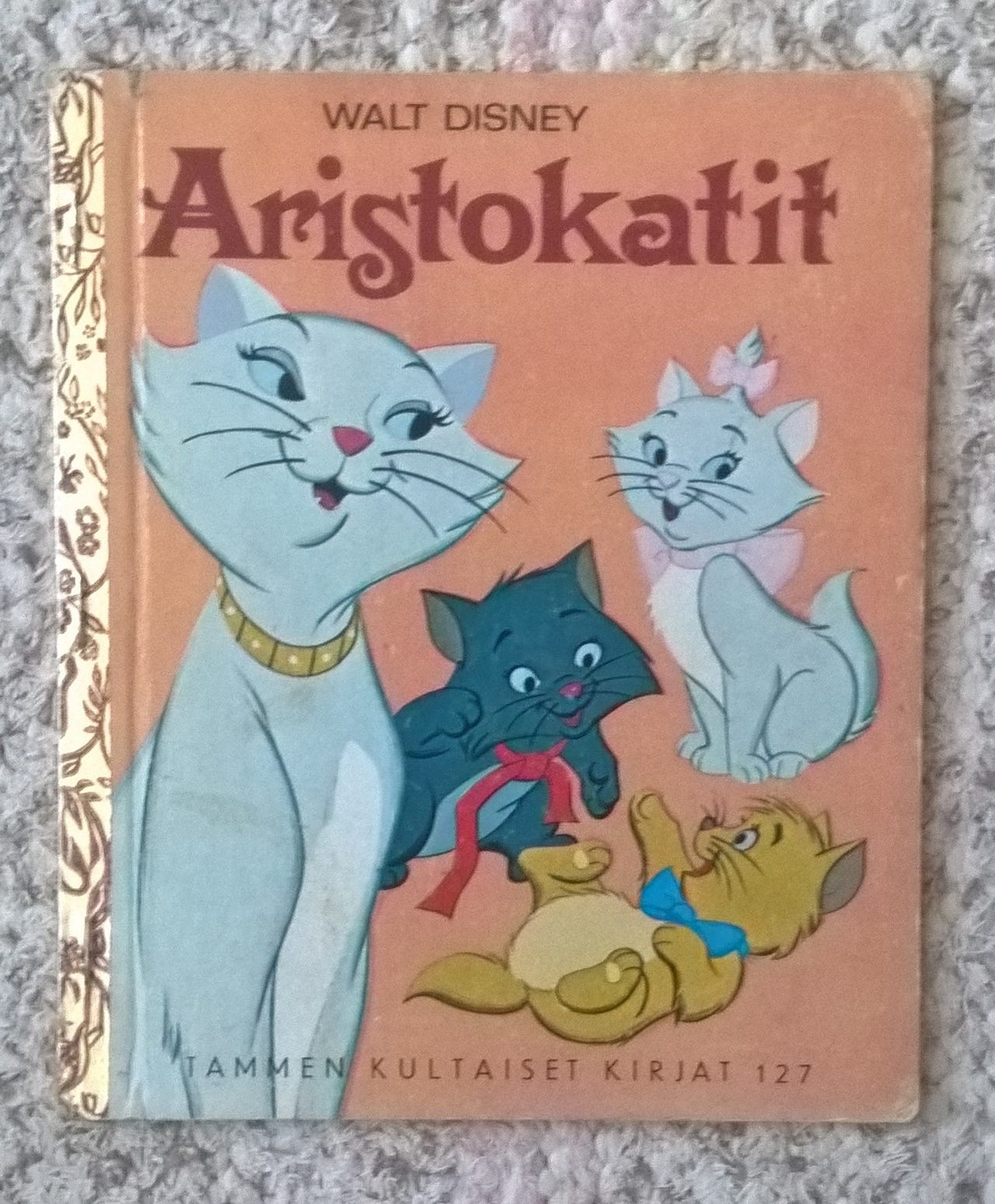 Aristokatit Walt Disney Tammen Kultaiset Kirjat Tori aristokatit-walt-disney-tammen-kultaiset-kirjat-tori
