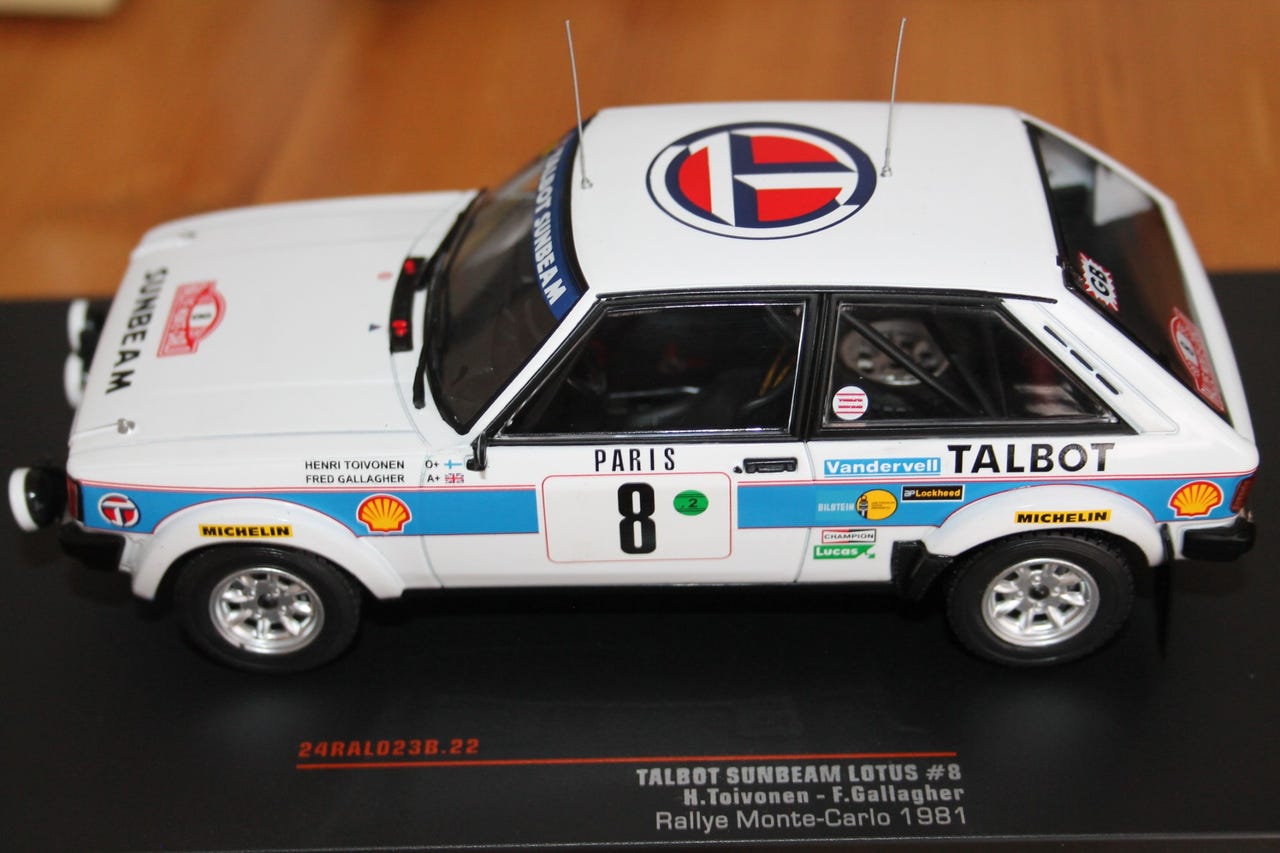 Ixo 1:43 Talbot Sunbeam Lotus #2 2º Rallye Tour De Corse 1981 Frequelin Todt Rac370a
