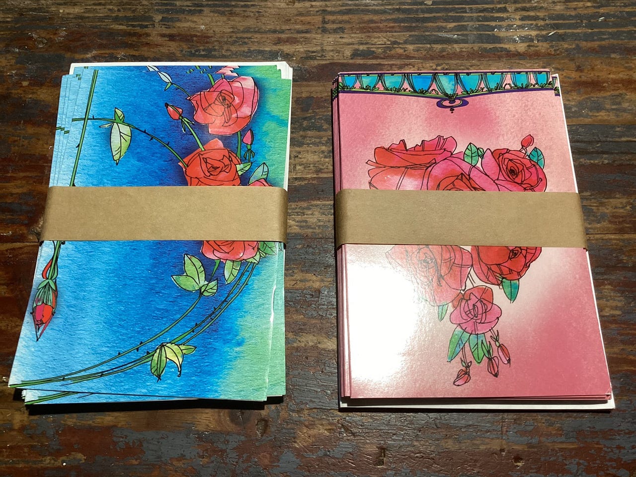 Paletti 2-os. kortit 10kpl + kuoret, blancot