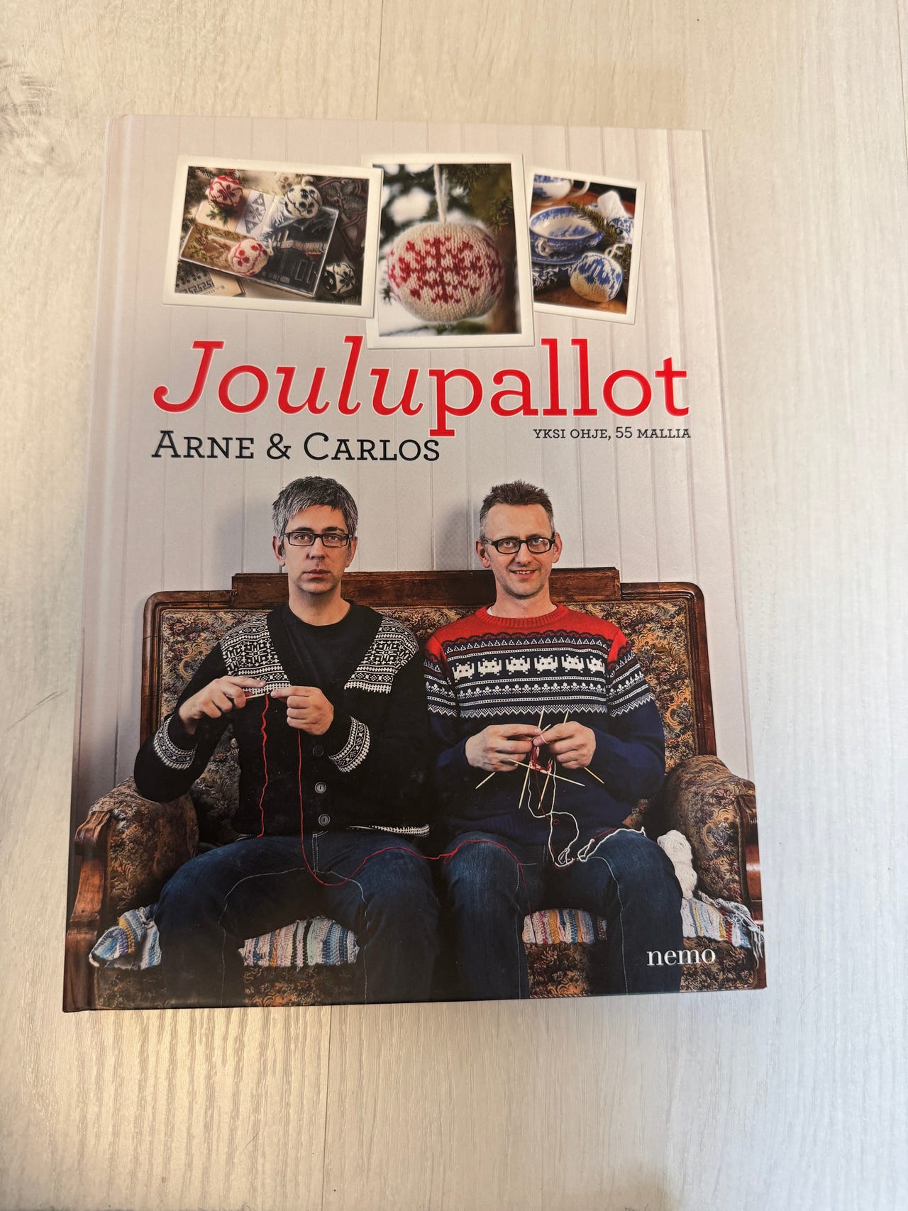 Joulupallot Arne&Carlos 55 mallia Tori