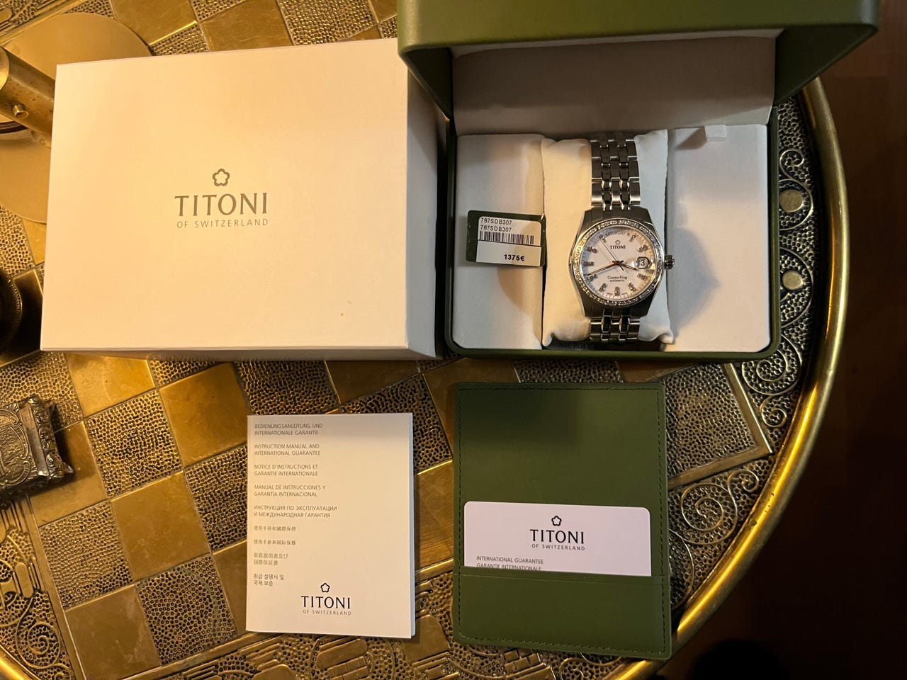 TITONI Cosmo King Automatic, Swiss Made, UUSI!