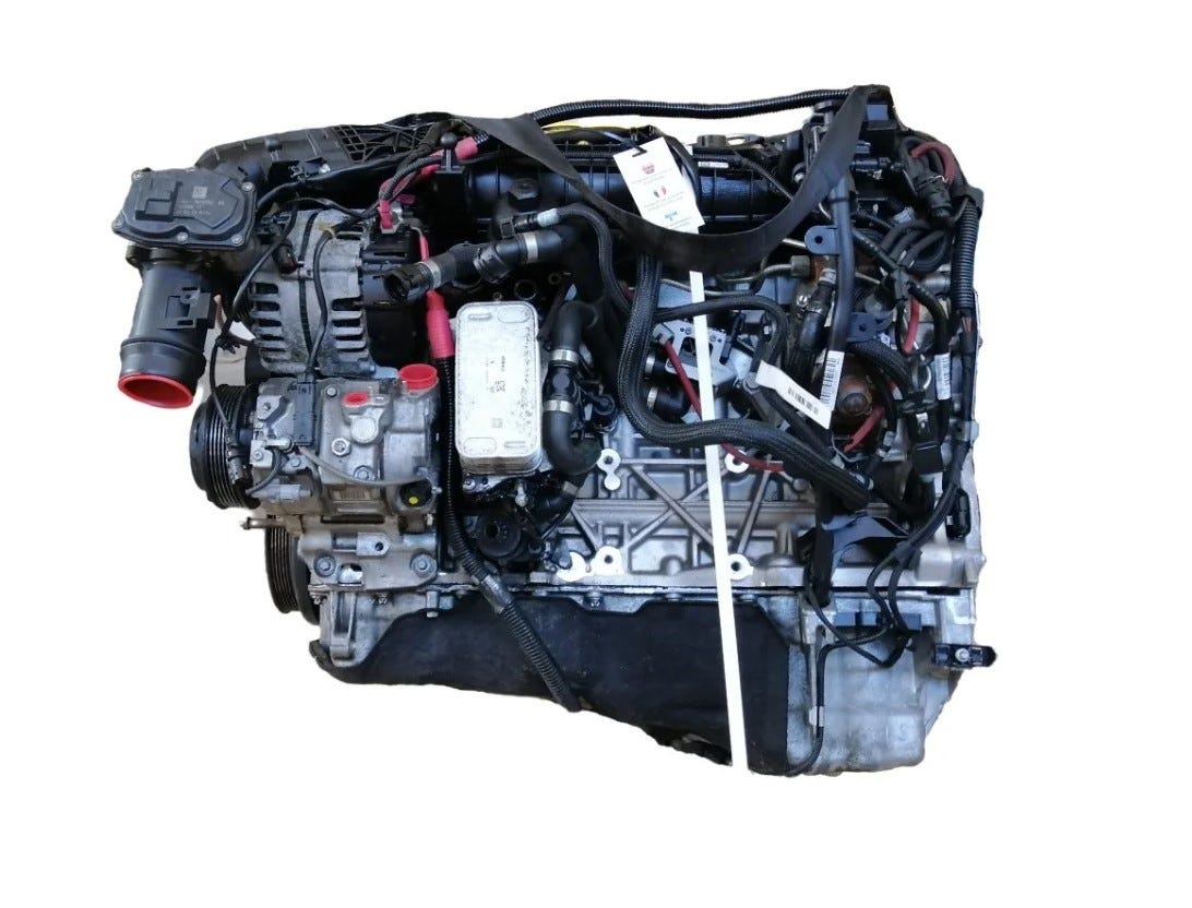 Käytetty kokonainen moottori, BMW N57D30B