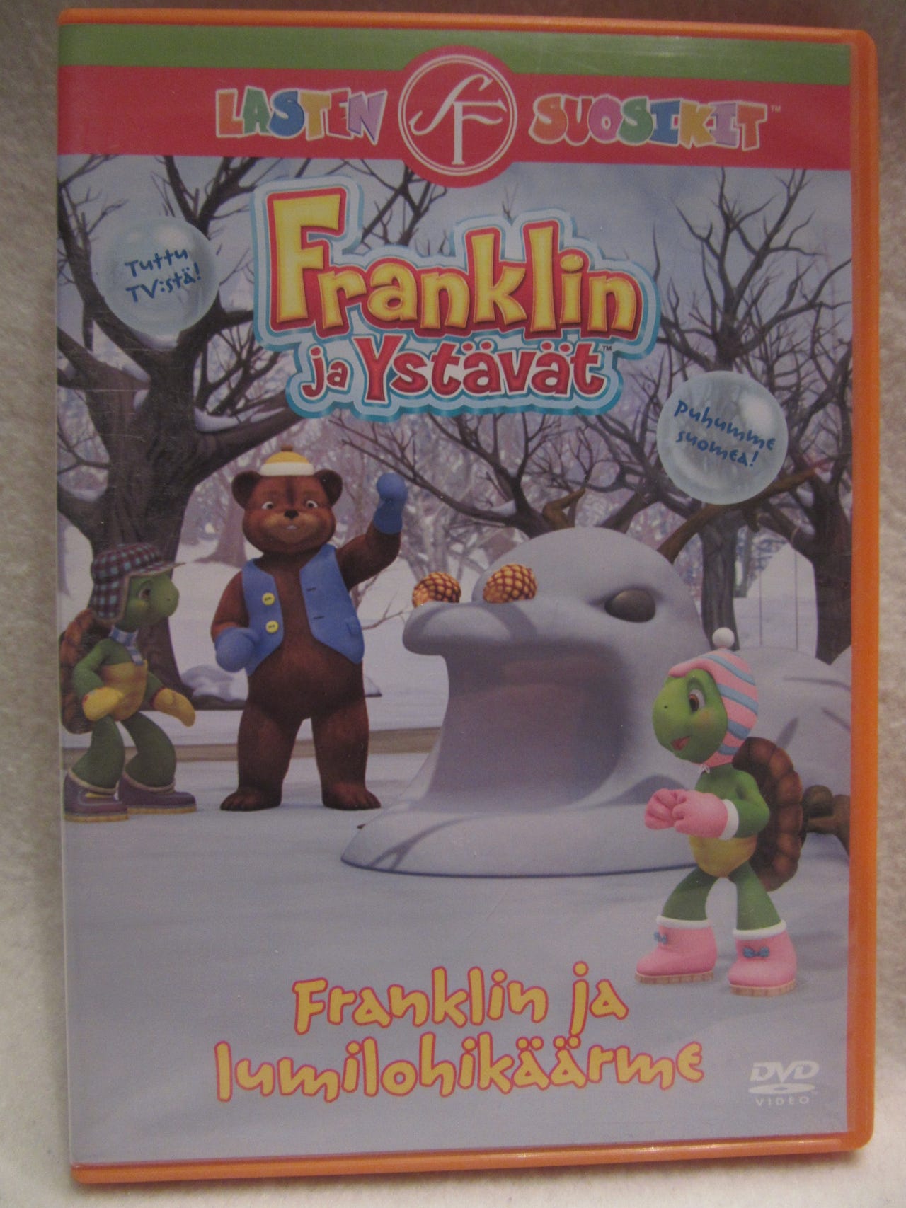Franklin ja Ystävät : Franklin ja lumilohikäärme dvd