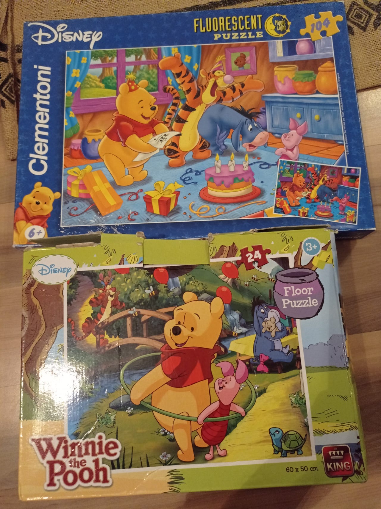 Nalle Puh palapelisetti